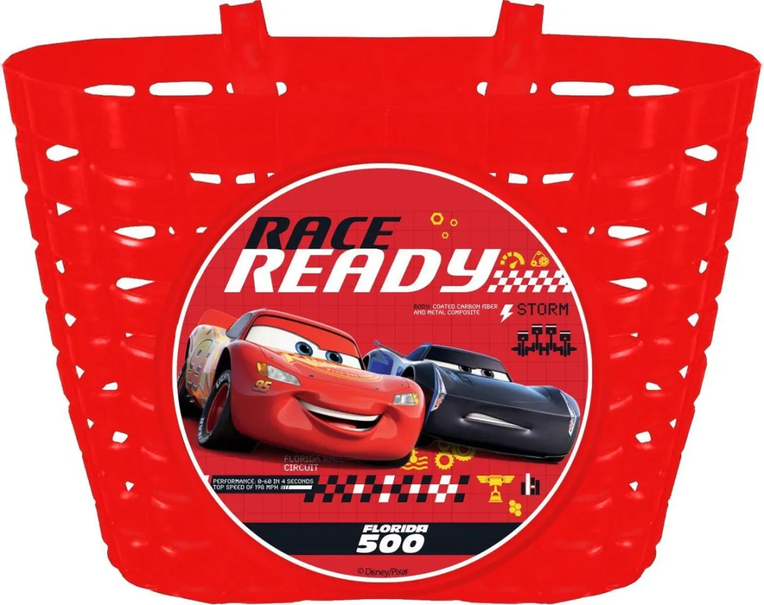 Marvel Cars Fietsmand Junior 20cm - Rood