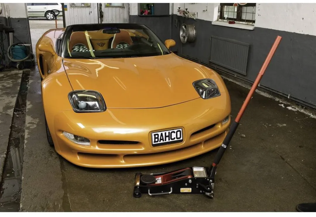 Bahco Verrijdbare autokrik 2.5 t Werkhoogte: 9.5 - 48.5 cm