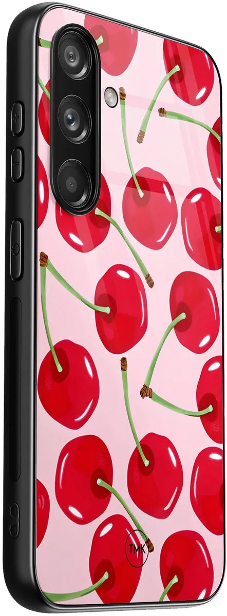 Casevibes Hoesje Samsung Galaxy S24 Sweet Cherry - Roze - afbeelding 2 van 3