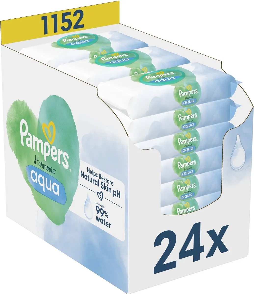 Pampers Harmonie Aqua Babydoekjes