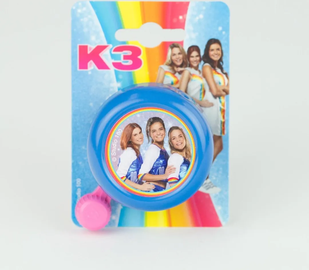 Studio 100 Fietsbel K3 - Lichtblauw