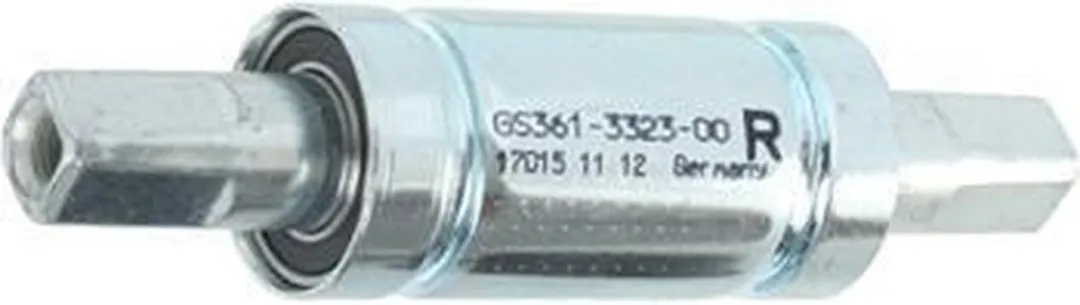 Gazelle Trapas 128x38mm Press-fit JIS - Zilver