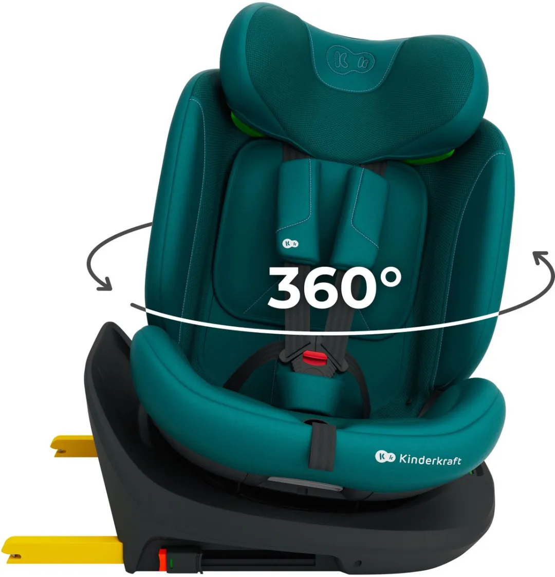 KinderKraft I-GROW 2 PLUS Autostoel 40-150cm - Groen