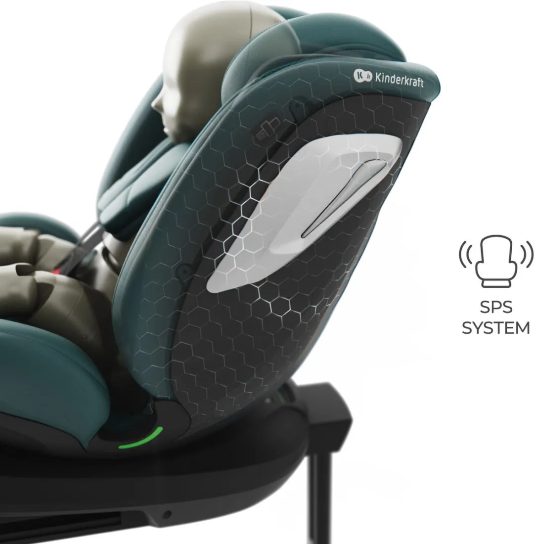KinderKraft I-GROW 2 PLUS Autostoel 40-150cm - Groen