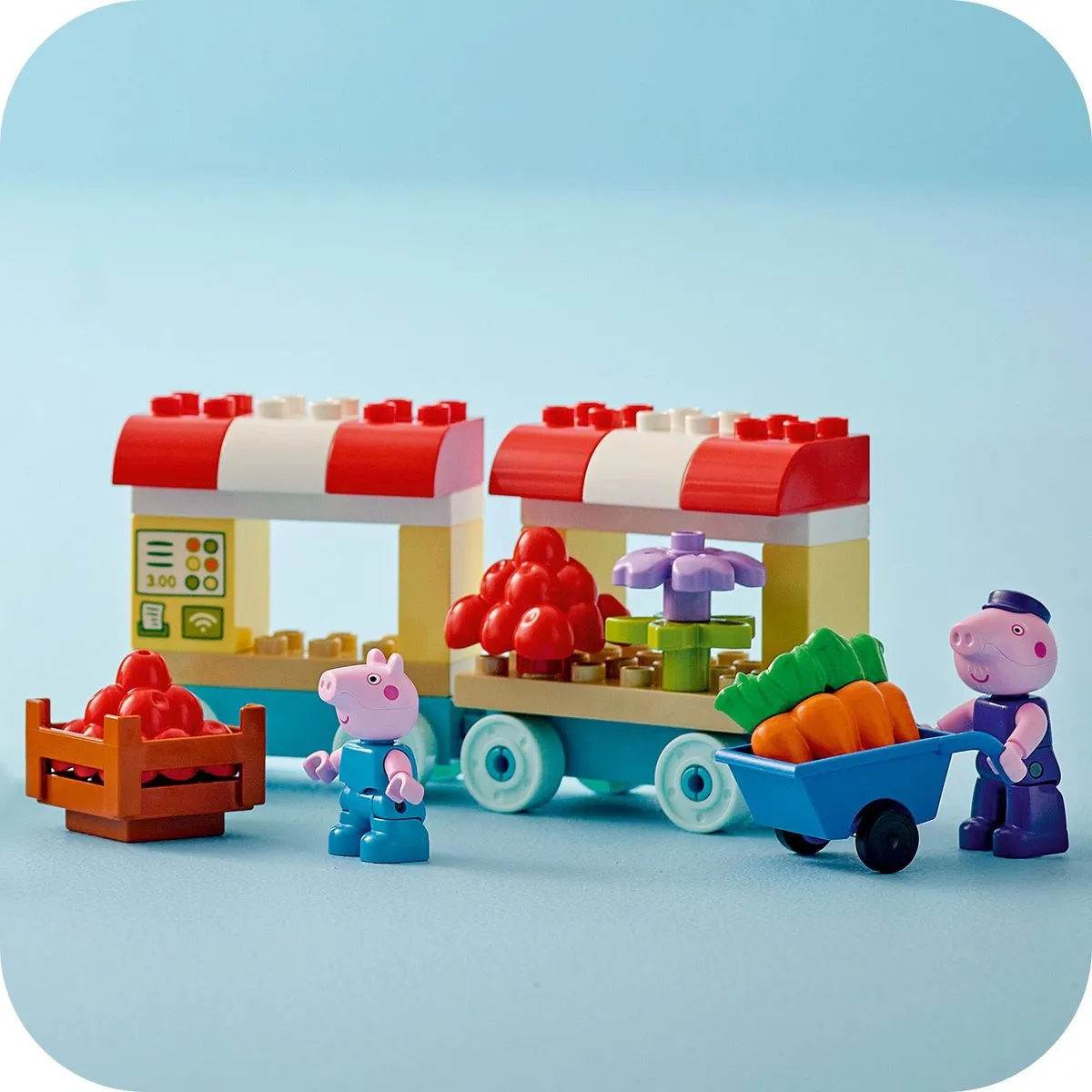LEGO DUPLO Peppa Big Tuin en Kas van Opa Big Set 10461 - 102 Stukken