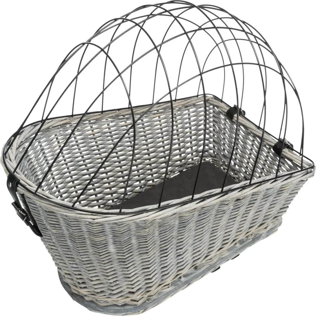 Trixie Fietsmand Grijs 55x35x49cm
