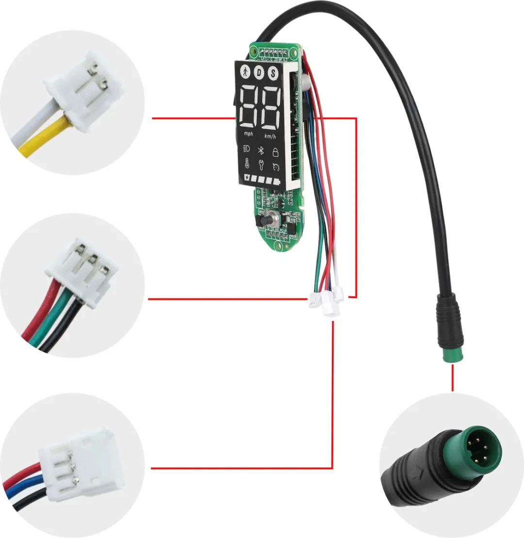Xiaomi Dashboard Mi 3 Lite Scooter - Zwart