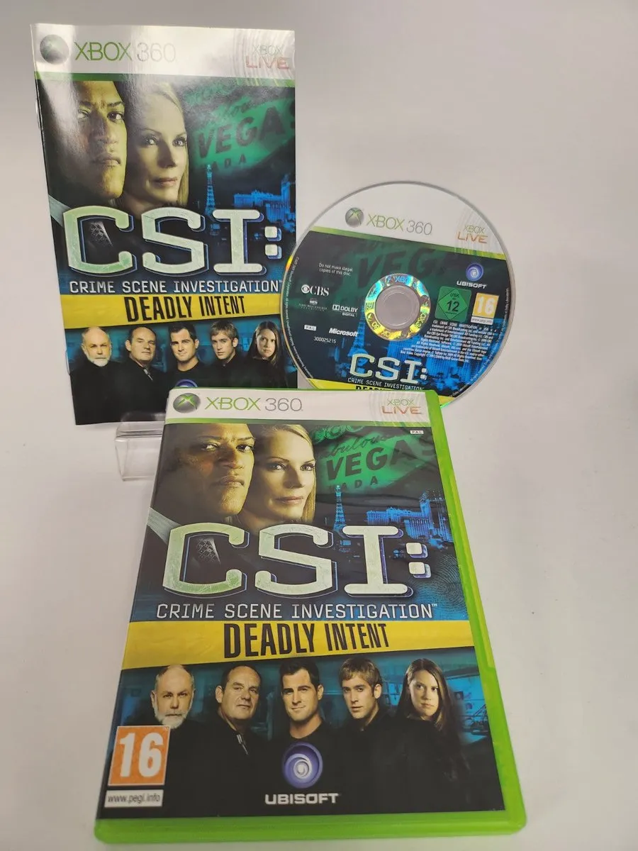 Ubisoft CSI Crime Scene Investigation Deadly Intent