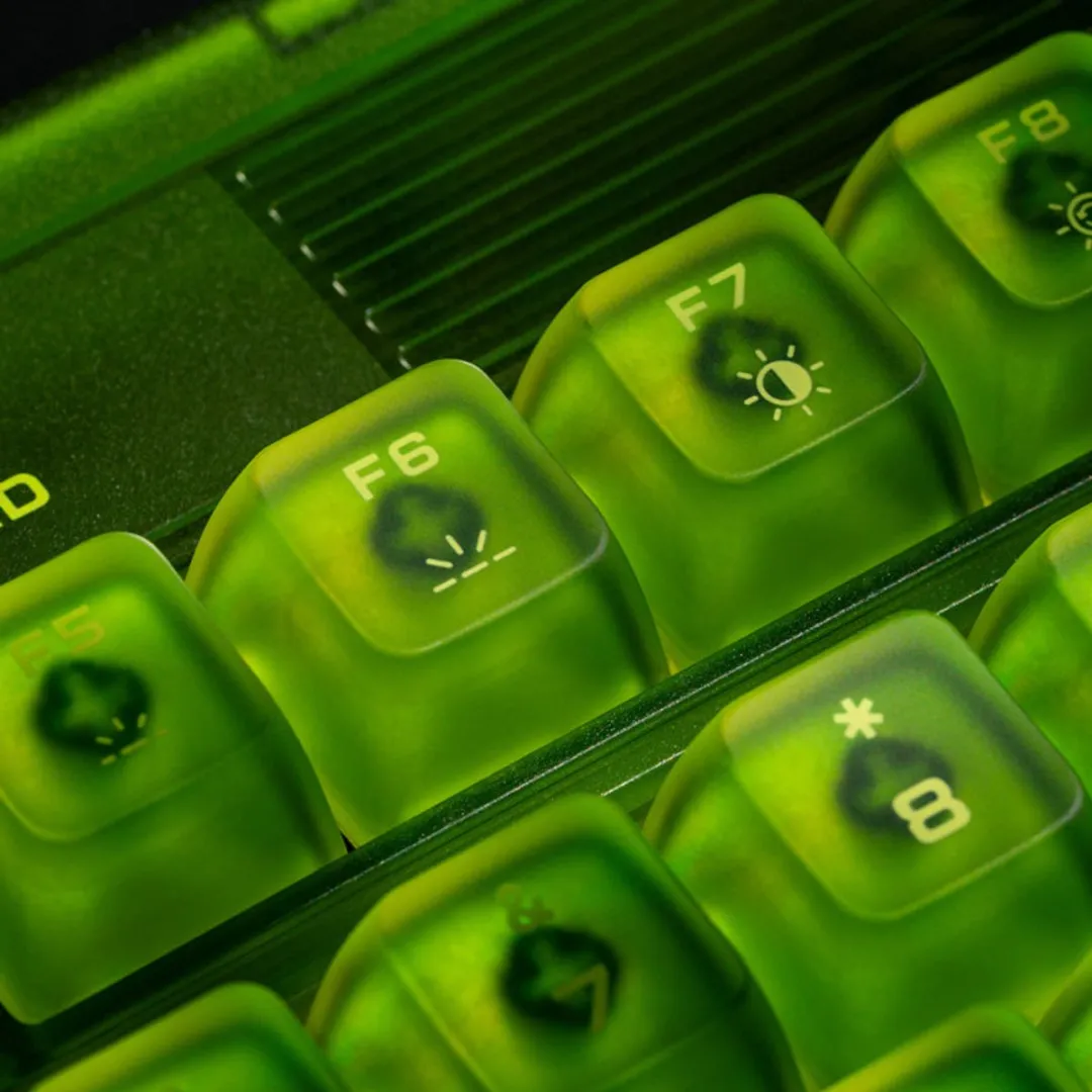 8Bitdo RET00858 Mechanical Keyboard - Xbox Edition - Groen