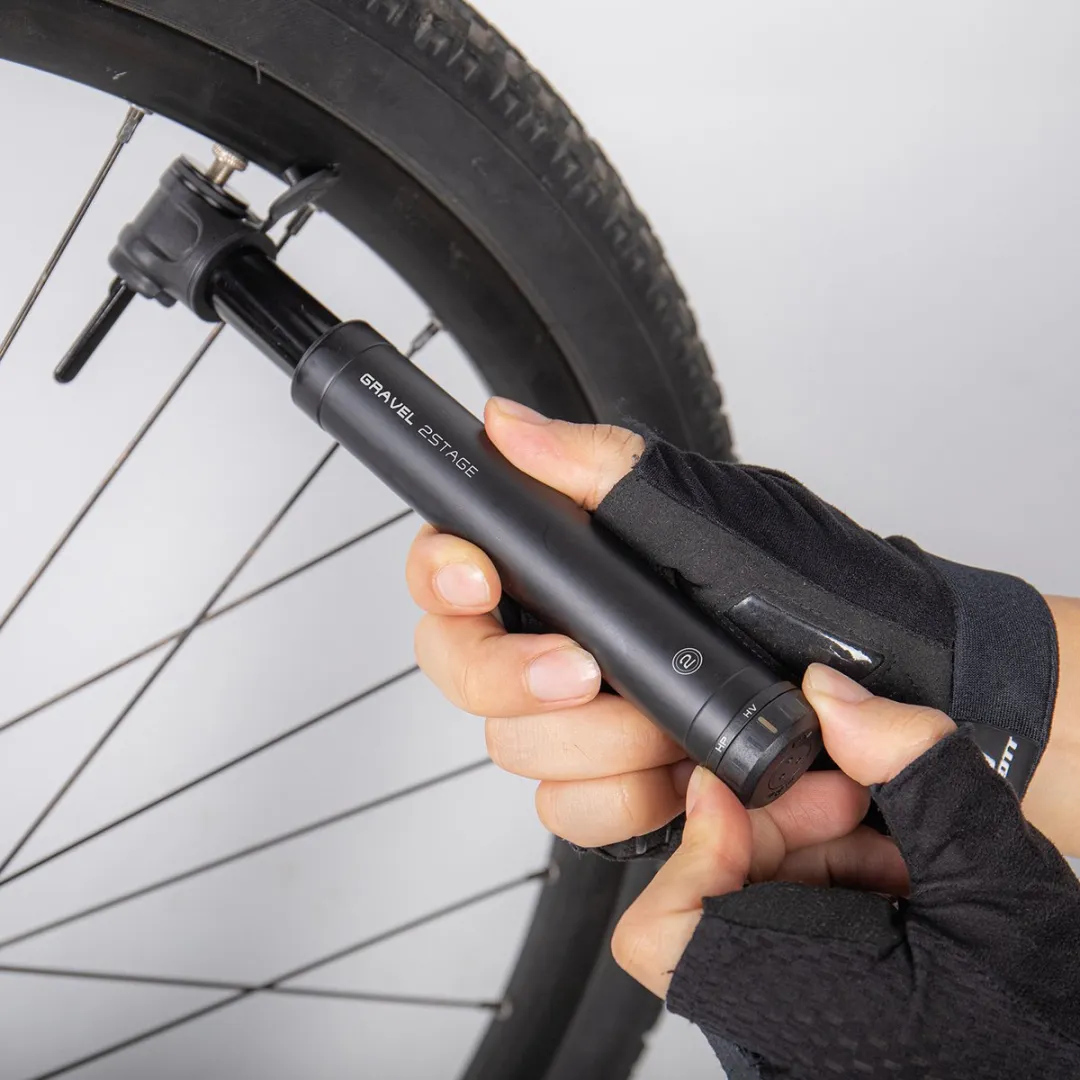 Topeak Minipomp Gravel 2Stage - Zwart - afbeelding 6 van 6