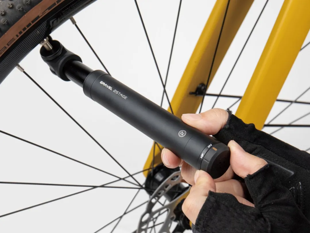 Topeak Minipomp Gravel 2Stage - Zwart