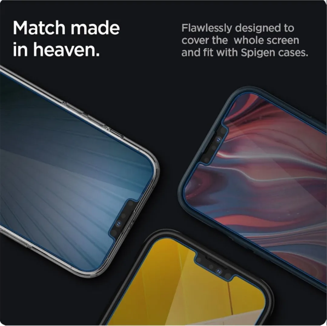 Spigen Glas.tR Slim iPhone 14 Plus Schermbeschermer