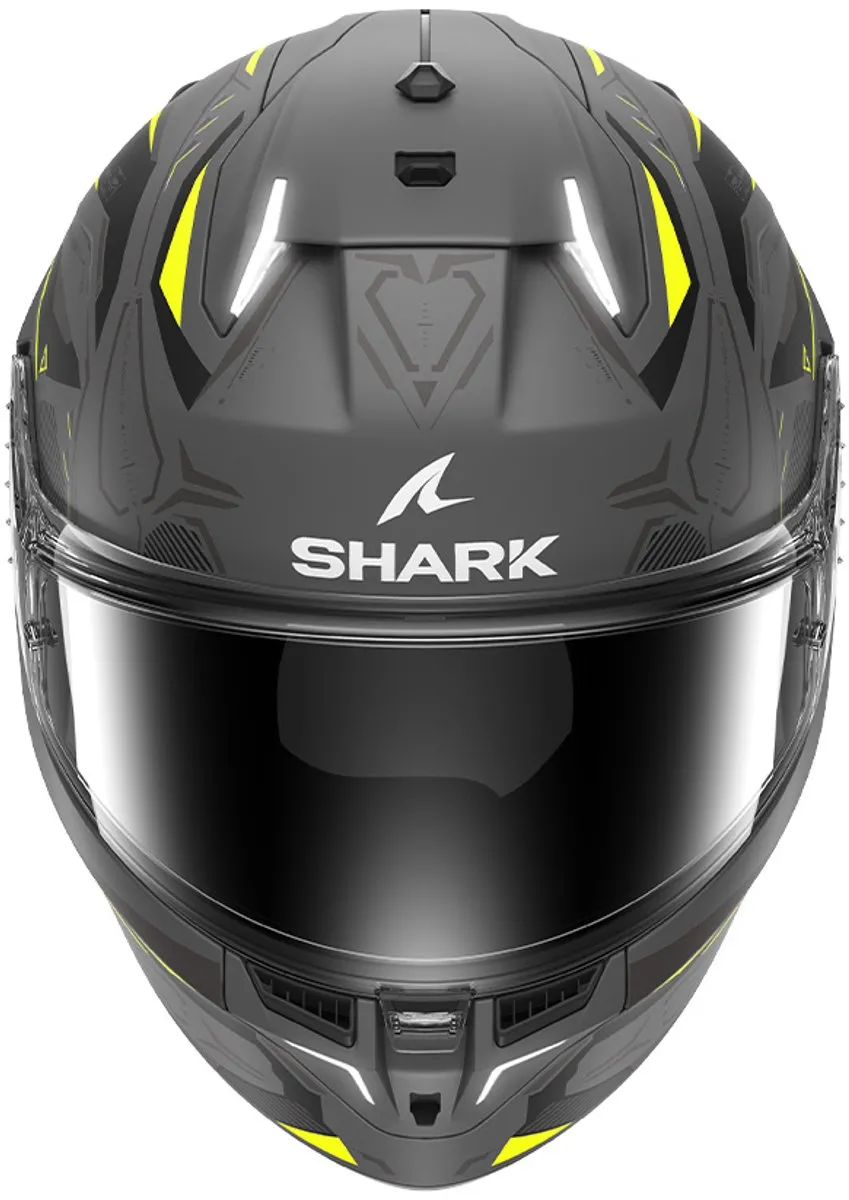 Shark SKWAL i3 Linik Integraalhelm - M - Antraciet/Geel/Zwart