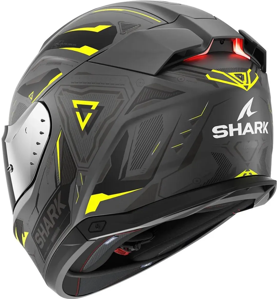 Shark SKWAL i3 Linik Integraalhelm - M - Antraciet/Geel/Zwart