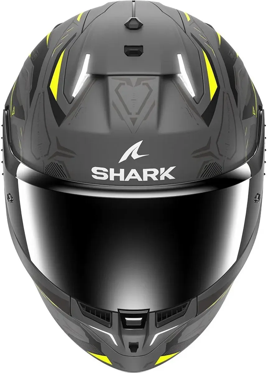 Shark SKWAL i3 Linik Integraalhelm - M - Antraciet/Geel/Zwart