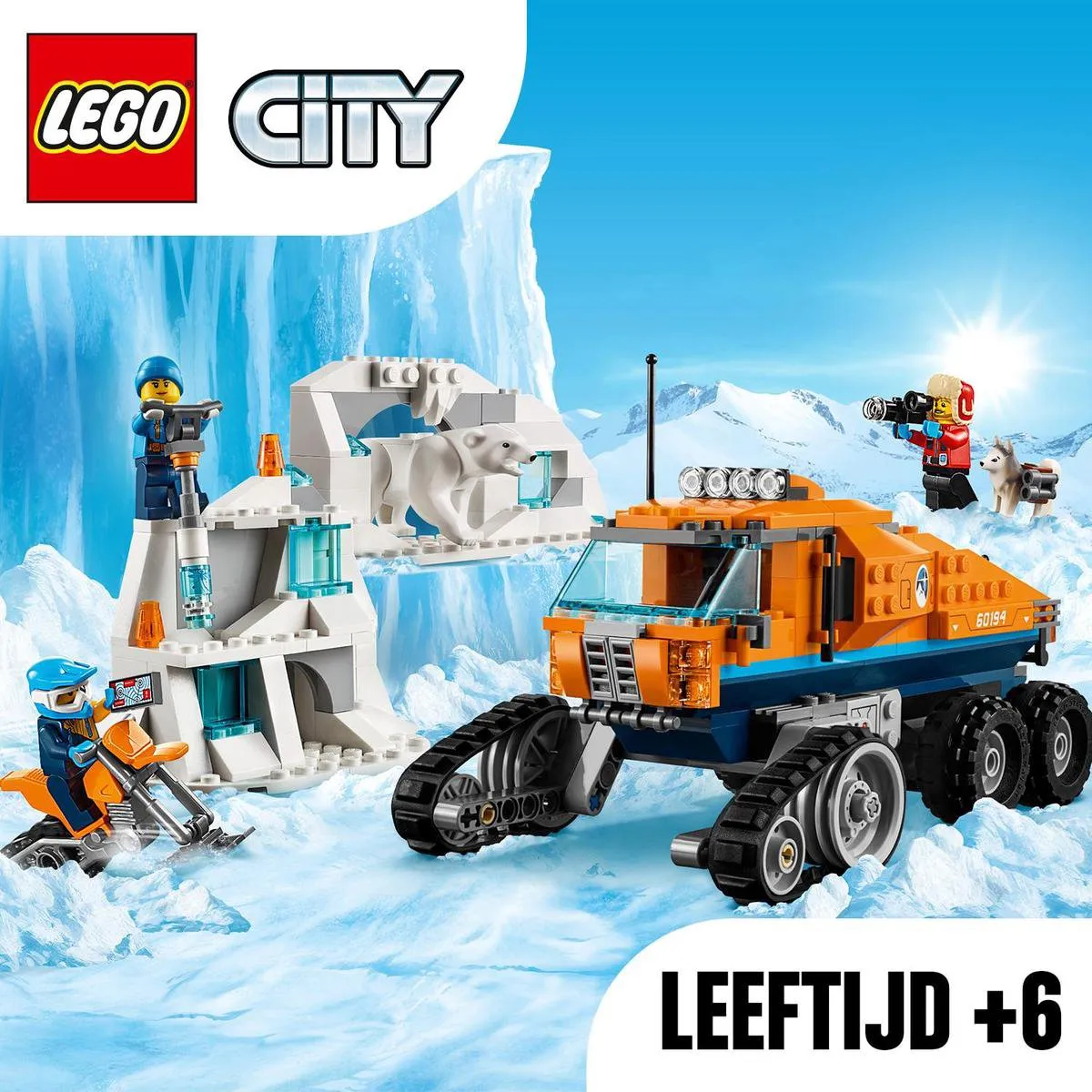 LEGO City Poolonderzoekstruck 60194 - 322 Stukken - Blauw - afbeelding 3 van 6