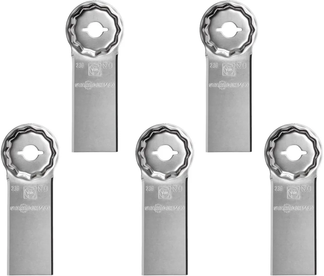 FEIN middenmes [5x] - voor uitzetvoegen - starlock max - 60 x 30 mm - 63903236230