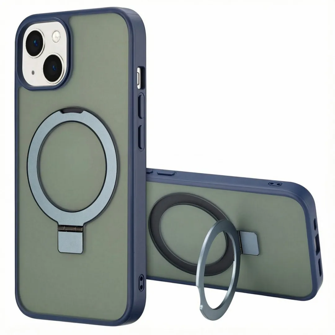 Accezz iPhone 14 MagSafe Hoesje - Blauw