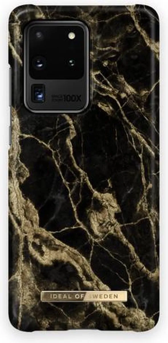iDeal of Sweden Fashion Case Samsung Galaxy S20 Ultra - Goud/Zwart