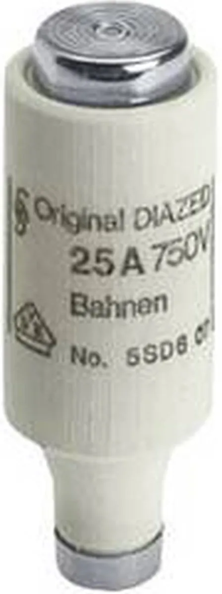Siemens 5SD602 Zekering DIII 4A 750V AC