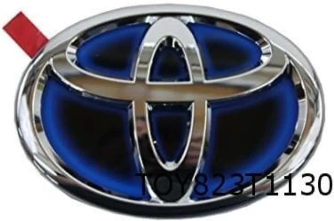 Toyota Embleem Logo Hybrid Blauw