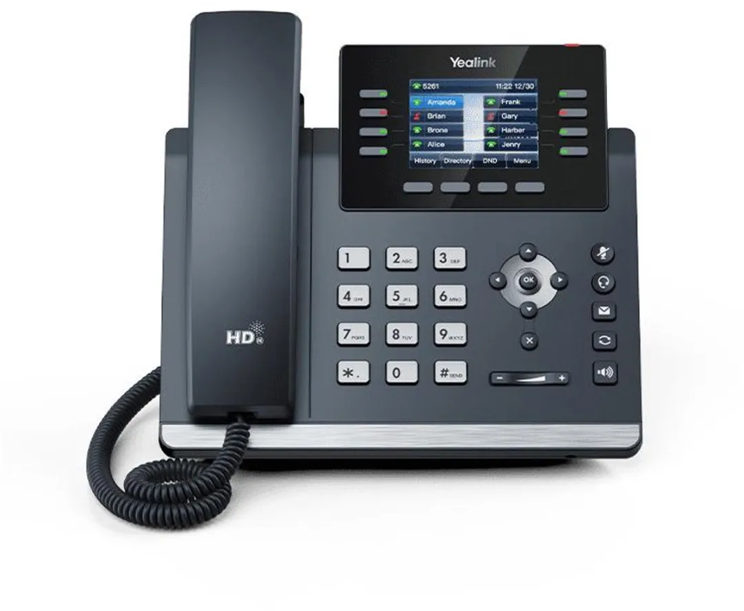 Yealink SIP-T44W IP-telefoon - 8 Regels - Grijs