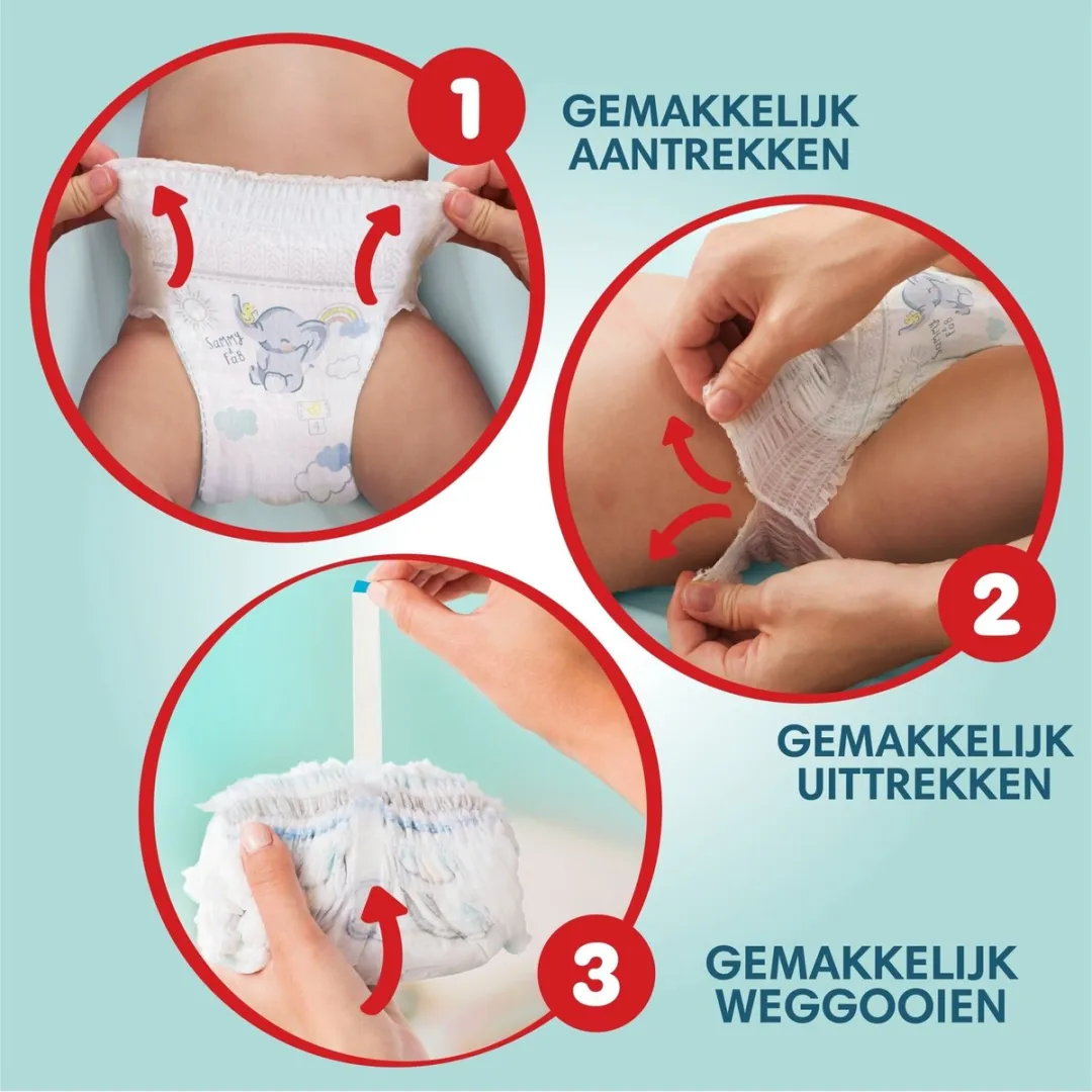 Pampers Premium Protection Pants Maat 4 - 93 Stuks