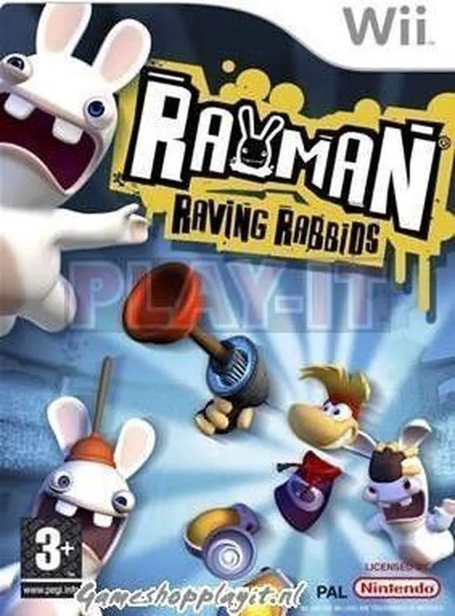 Ubisoft Rayman Raving Rabbids - 2 Spelers Offline - afbeelding 6 van 6