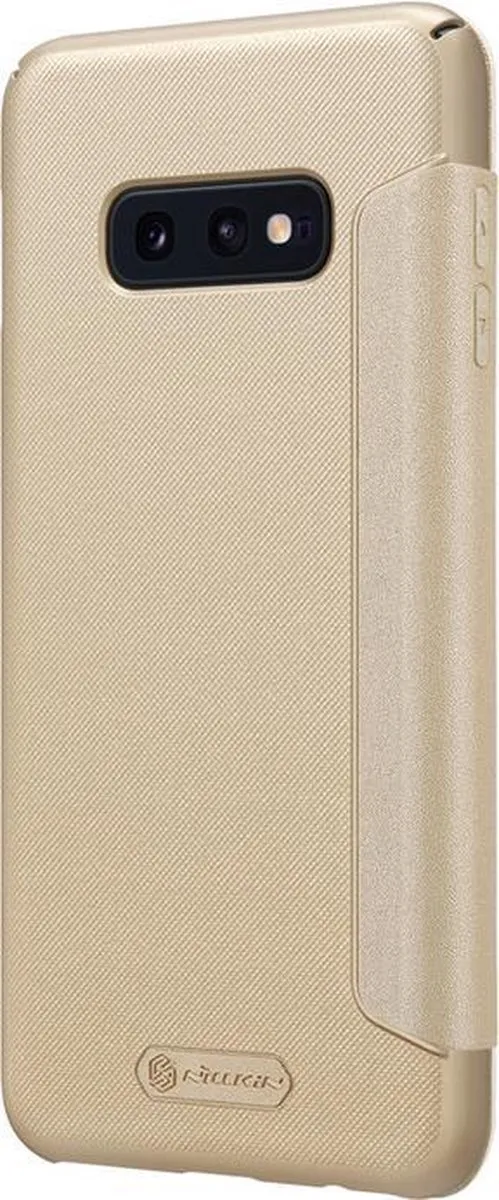 Nillkin New Sparkle Book Case Samsung Galaxy S10e - Goud - afbeelding 3 van 4