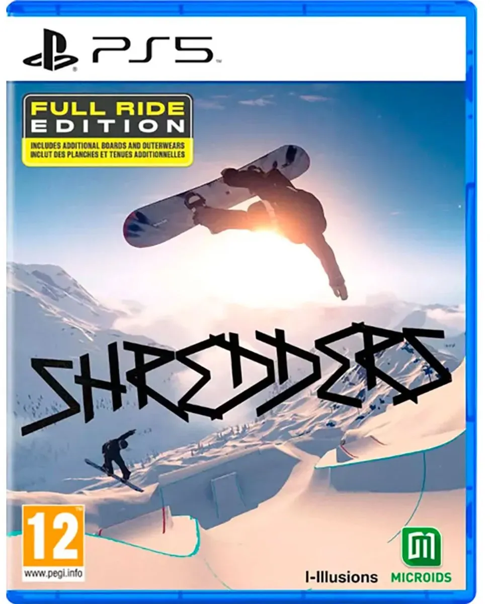 Mindscape Shredders Full Ride Edition PS5 - Blu-ray + 540INDY Pack