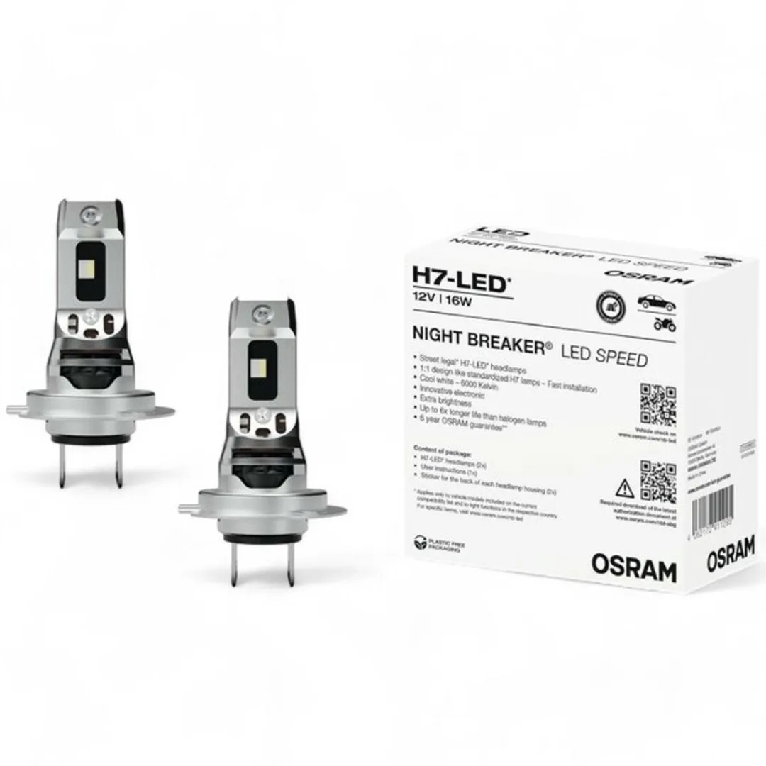 Osram Night Breaker Speed LED H7 64210DWNBSP - 2 Stuks