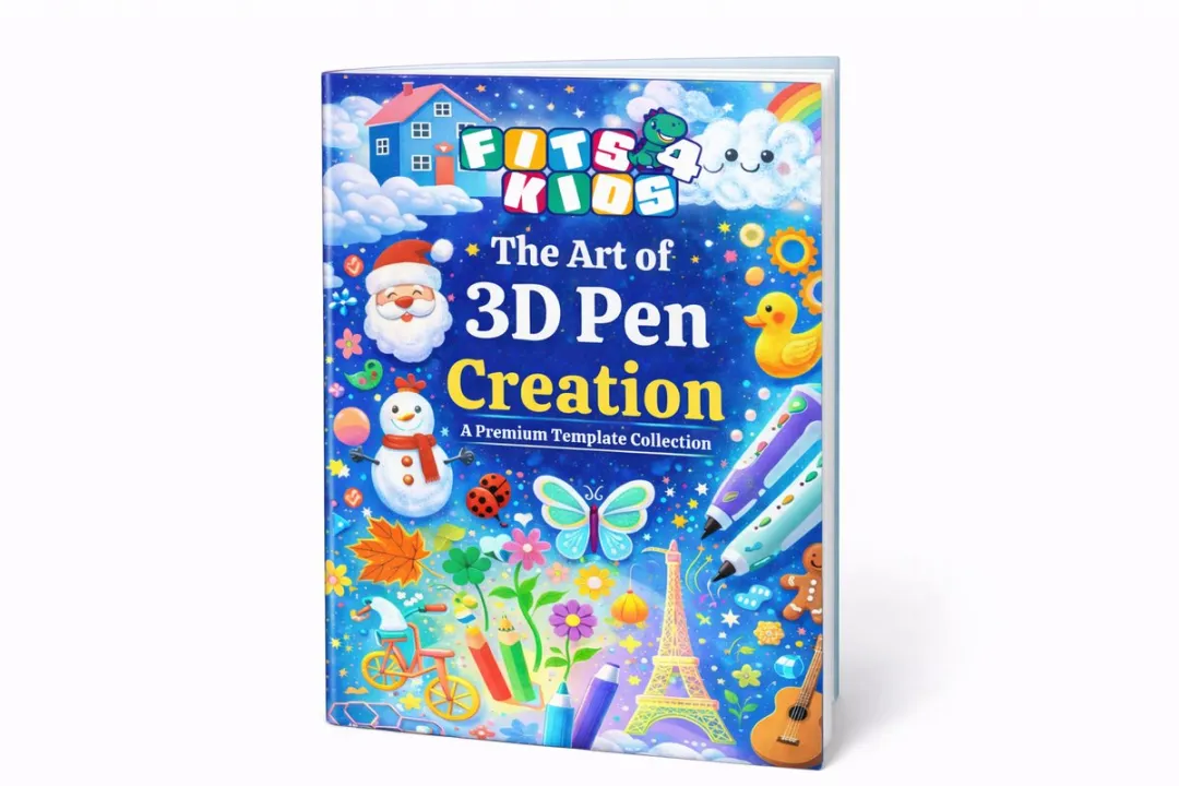 Fits4Kids® 3D Pen Sjablonenboek - 44 Patronen