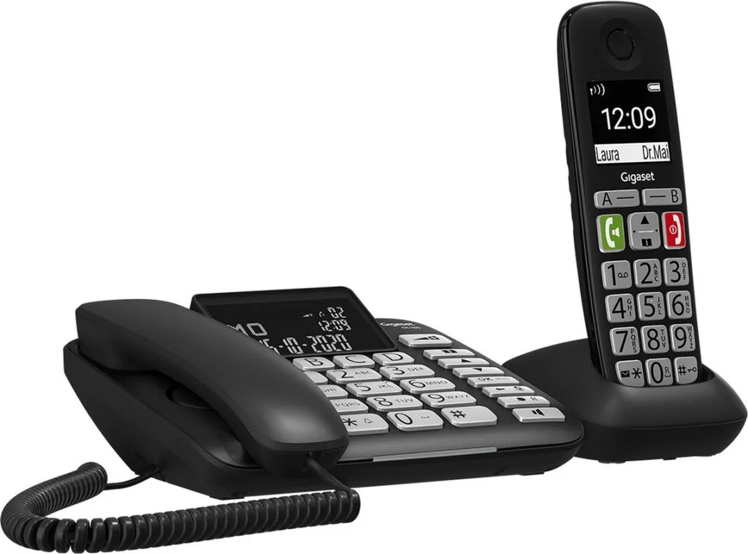 Gigaset DL780plus Telefoon - Antraciet - 4 Handsets