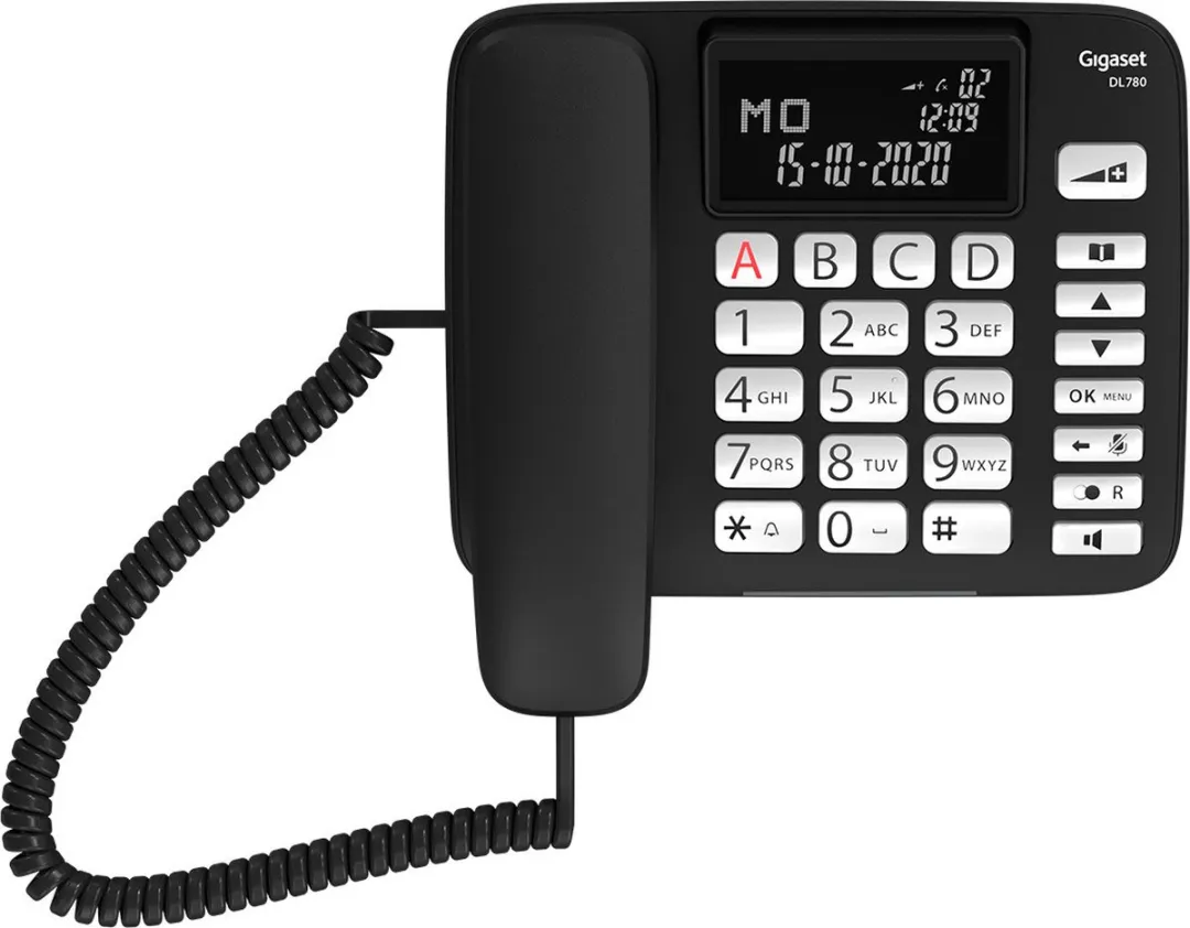 Gigaset DL780plus Telefoon - Antraciet - 4 Handsets