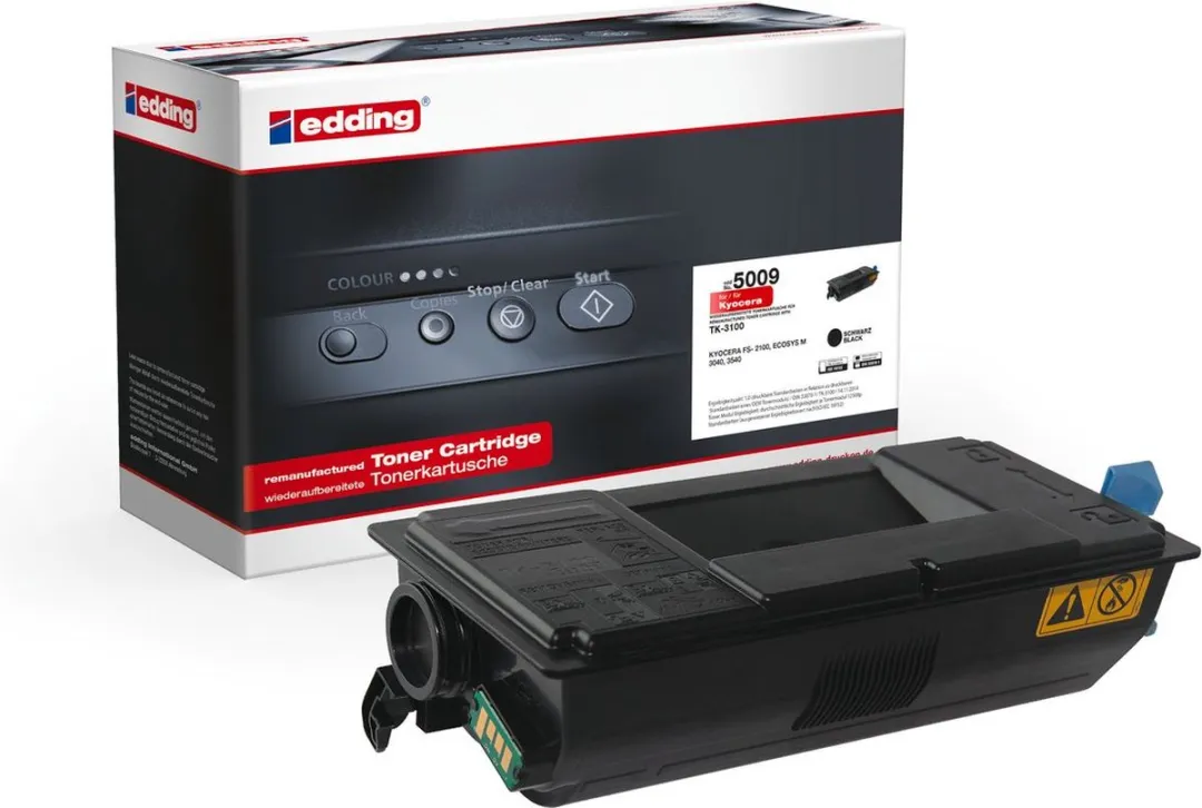 edding 18-5009 Toner - Zwart - 12.500 Pagina's