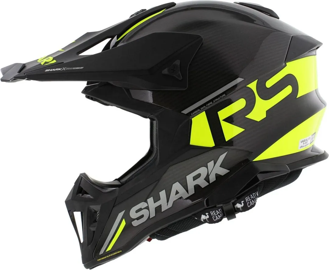 Shark Varial RS Carbon Flair Motorhelm - XXL Geel