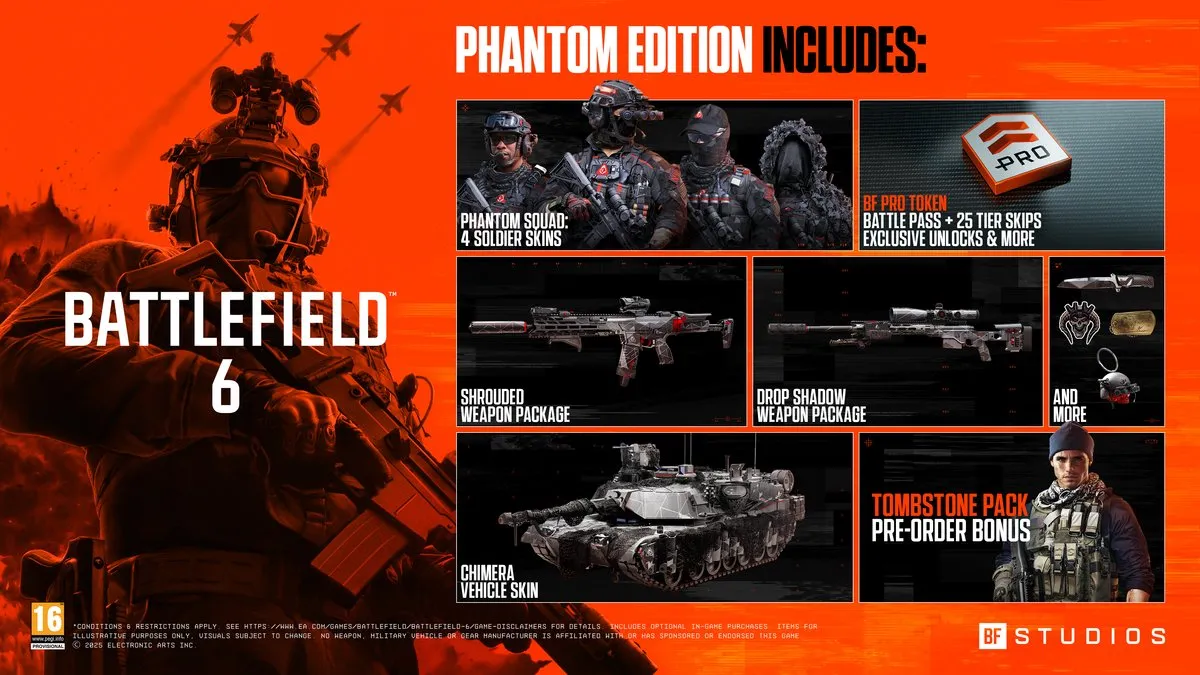 EA Battlefield 6 Phantom Edition Xbox Series X