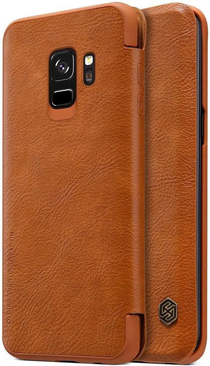 Nillkin Qin Book Cover G96015311002 - Samsung Galaxy S9 - Bruin