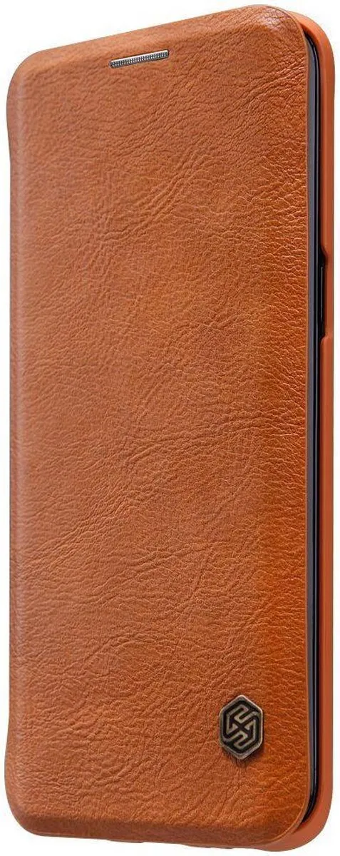 Nillkin Qin Book Cover G96015311002 - Samsung Galaxy S9 - Bruin - afbeelding 6 van 6