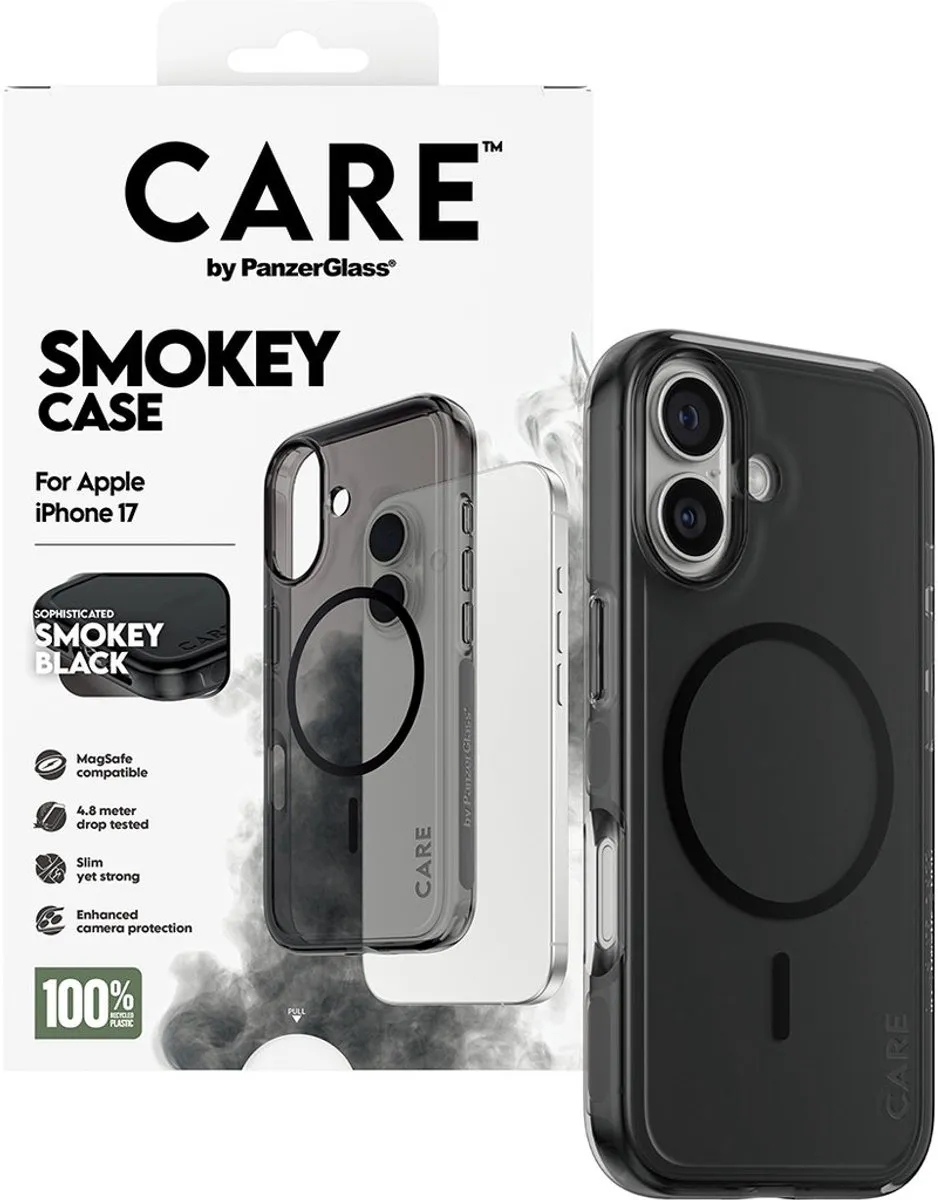 PanzerGlass Flagship Urban Explorer iPhone 17 MagSafe Hoesje - Zwart
