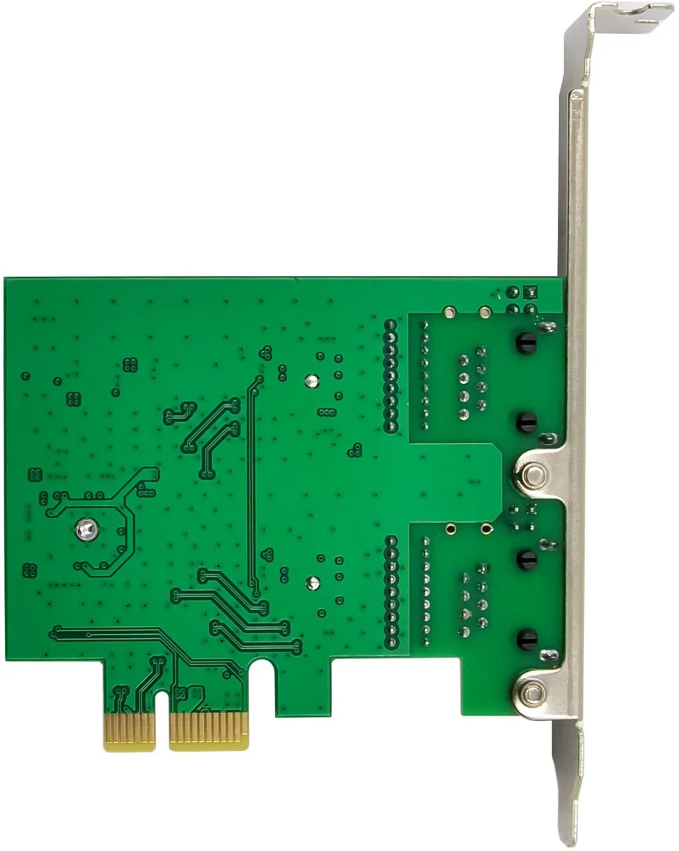 InLine Dual Gigabit Netwerkkaart 51128K - PCIe x1
