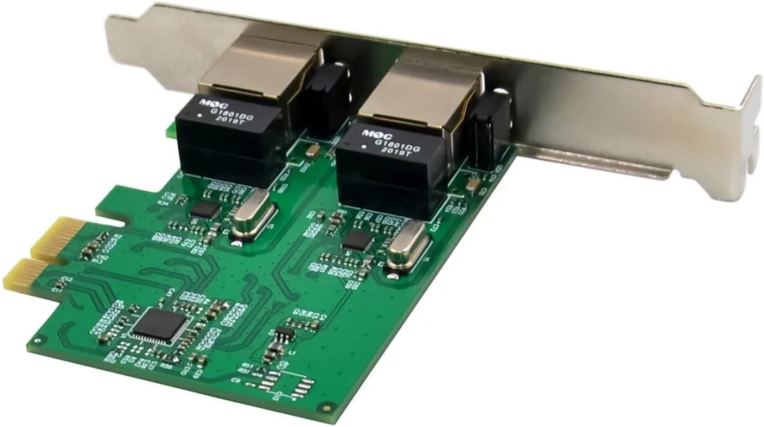 InLine Dual Gigabit Netwerkkaart 51128K - PCIe x1