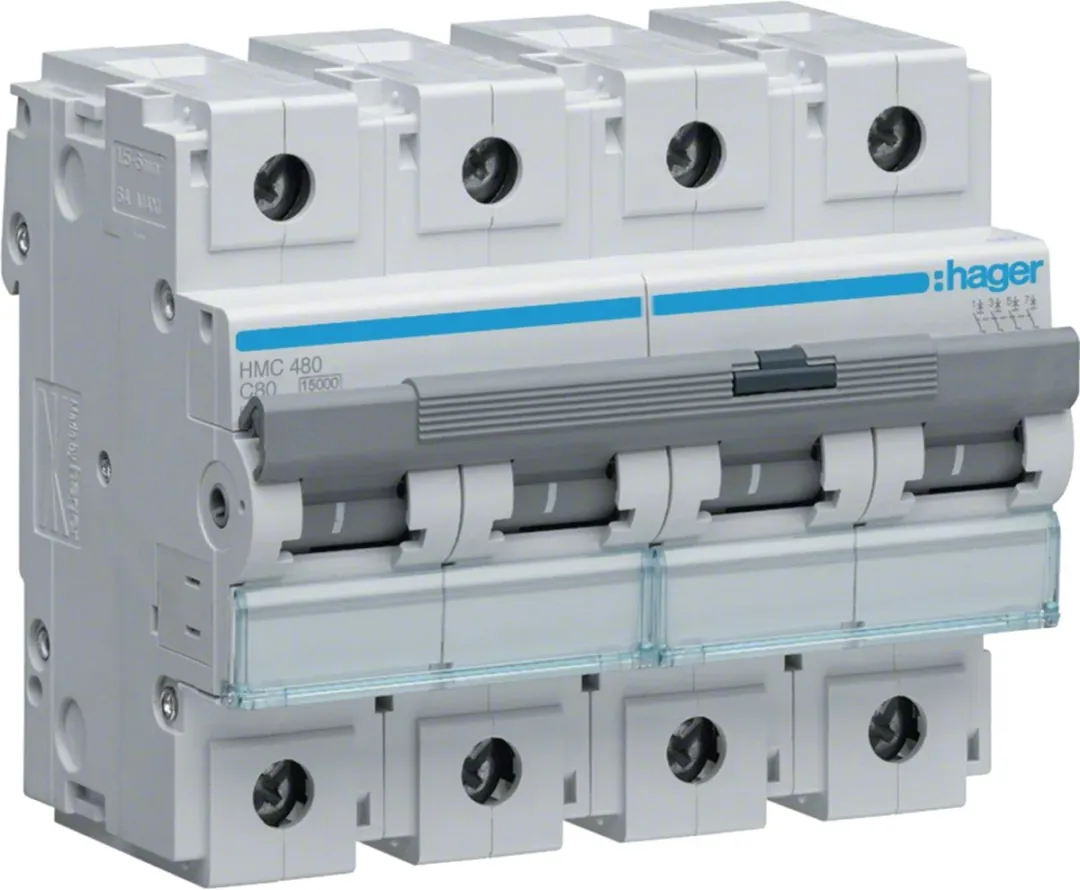 Hager HMC Installatieautomaat - 1 Stuks - Wit/Grijs