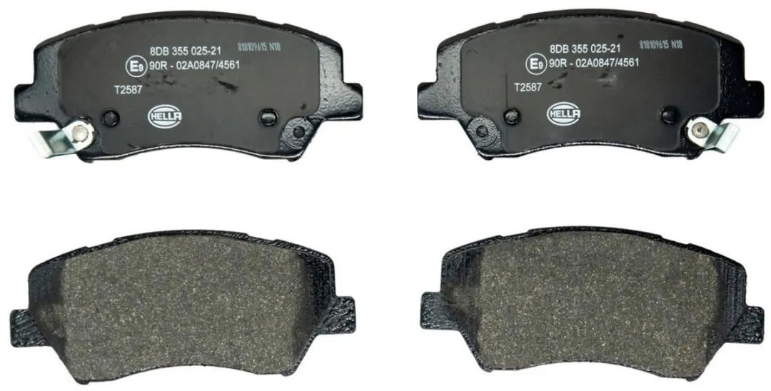 Hella PAGID Remblokken Schijfrem Set Voorzijde Renault Fluence 1.6/2.0