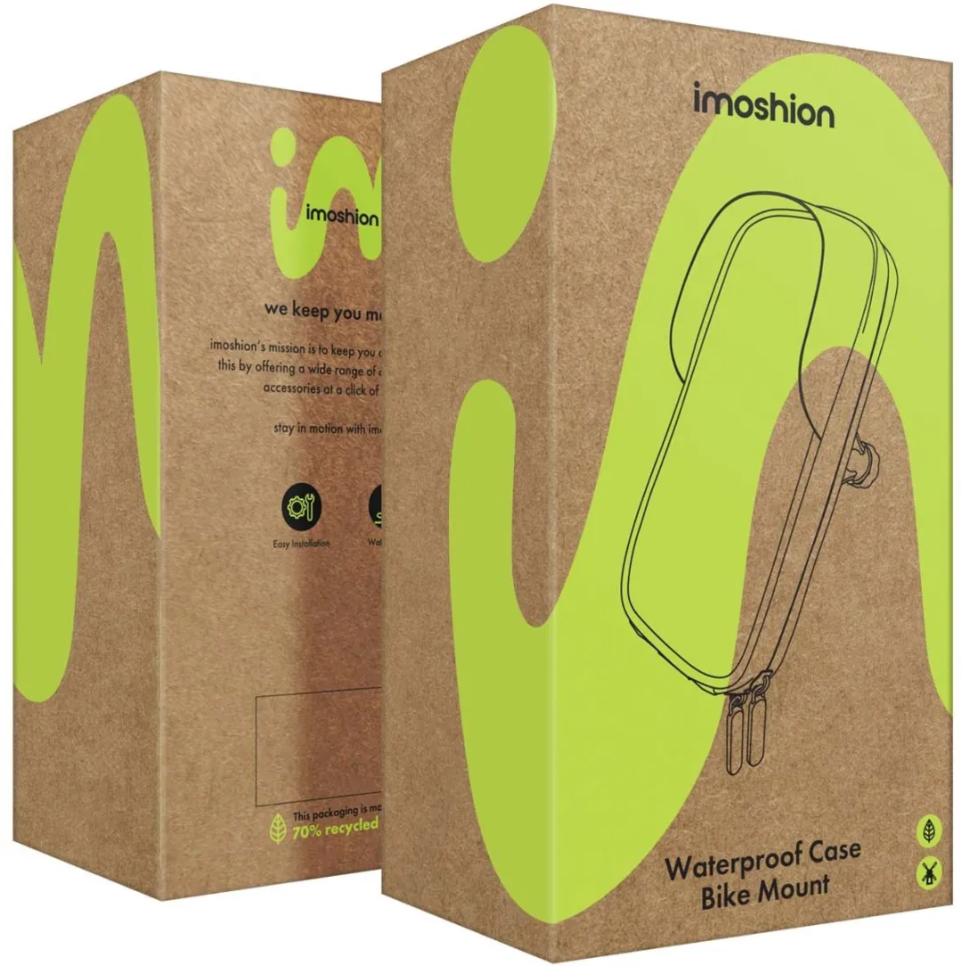Imoshion Waterdichte Telefoonhouder Fiets SH00069821 - Zwart