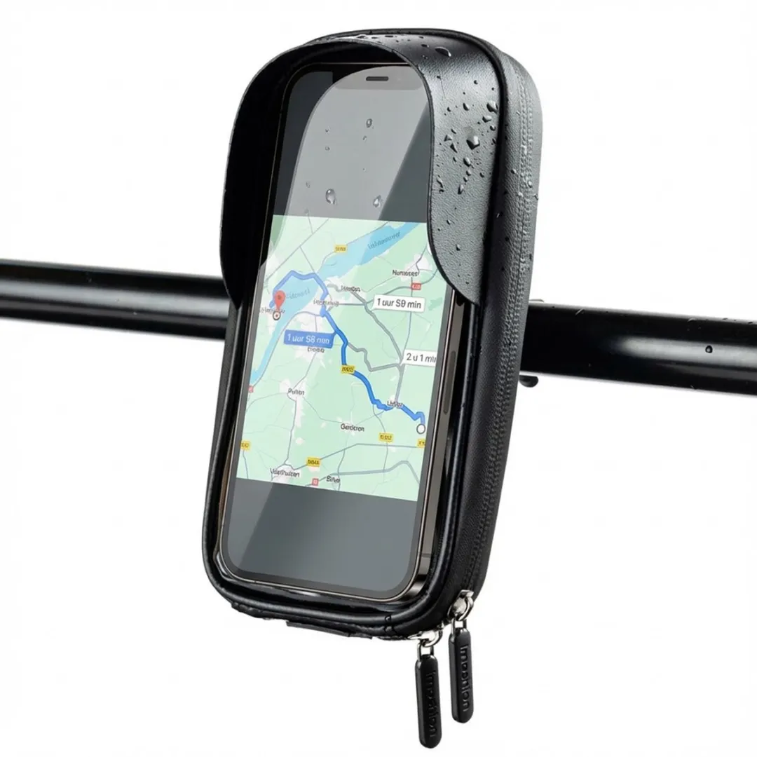 Imoshion Waterdichte Telefoonhouder Fiets SH00069821 - Zwart