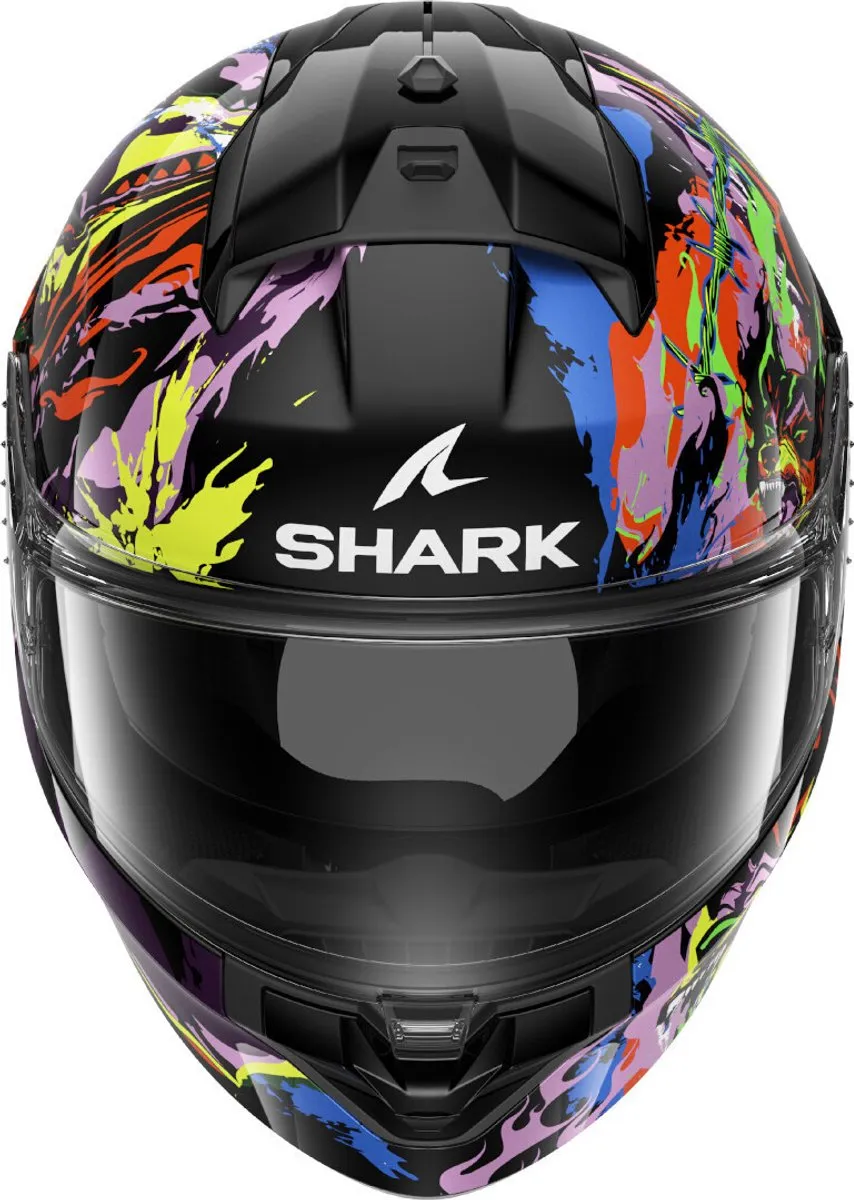 Shark Ridill 2 Raging Beast Helm - XL - Zwart/Violet
