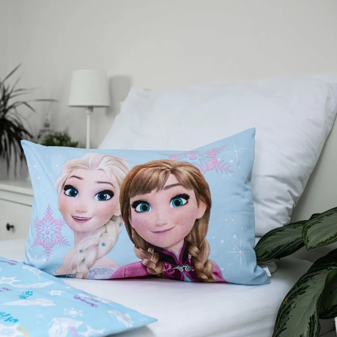 Disney Frozen Dekbedovertrek Anna Elsa 135x100cm - Katoen