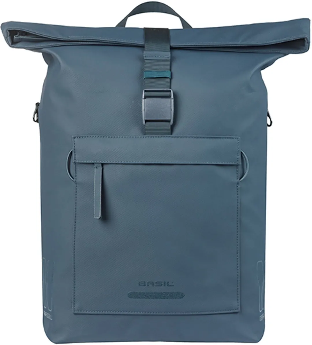Basil Brooklyn Enkele Fietstas 17L - Laptopvak - Blauw