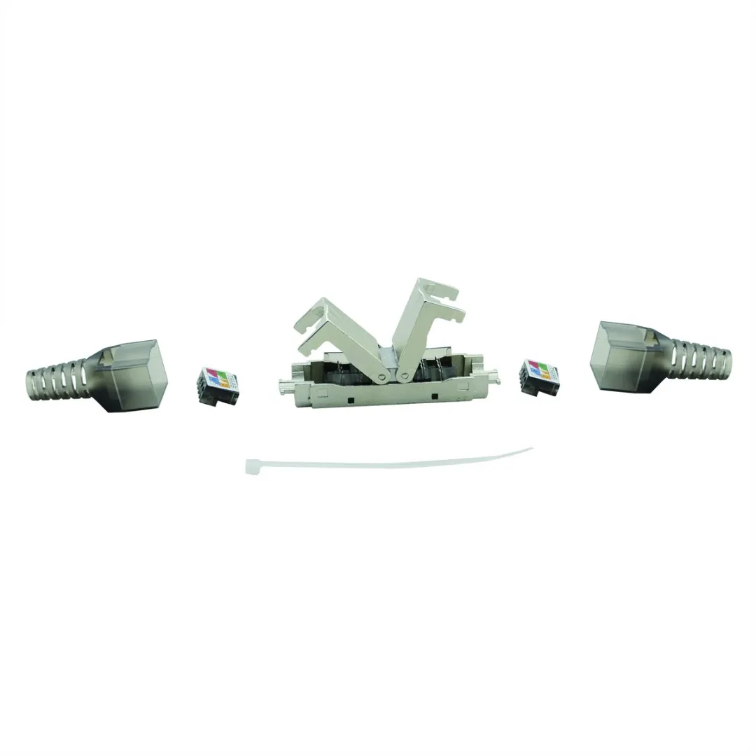 Value ROLINE Cat.6A STP Aansluitdoos - 1x RJ45 - Zilver - afbeelding 6 van 6